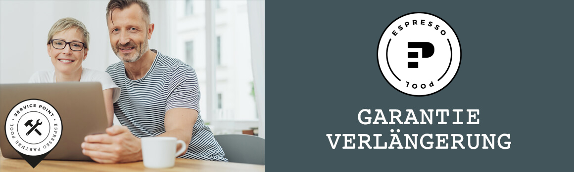 Glückliches Ehepaar am Laptop