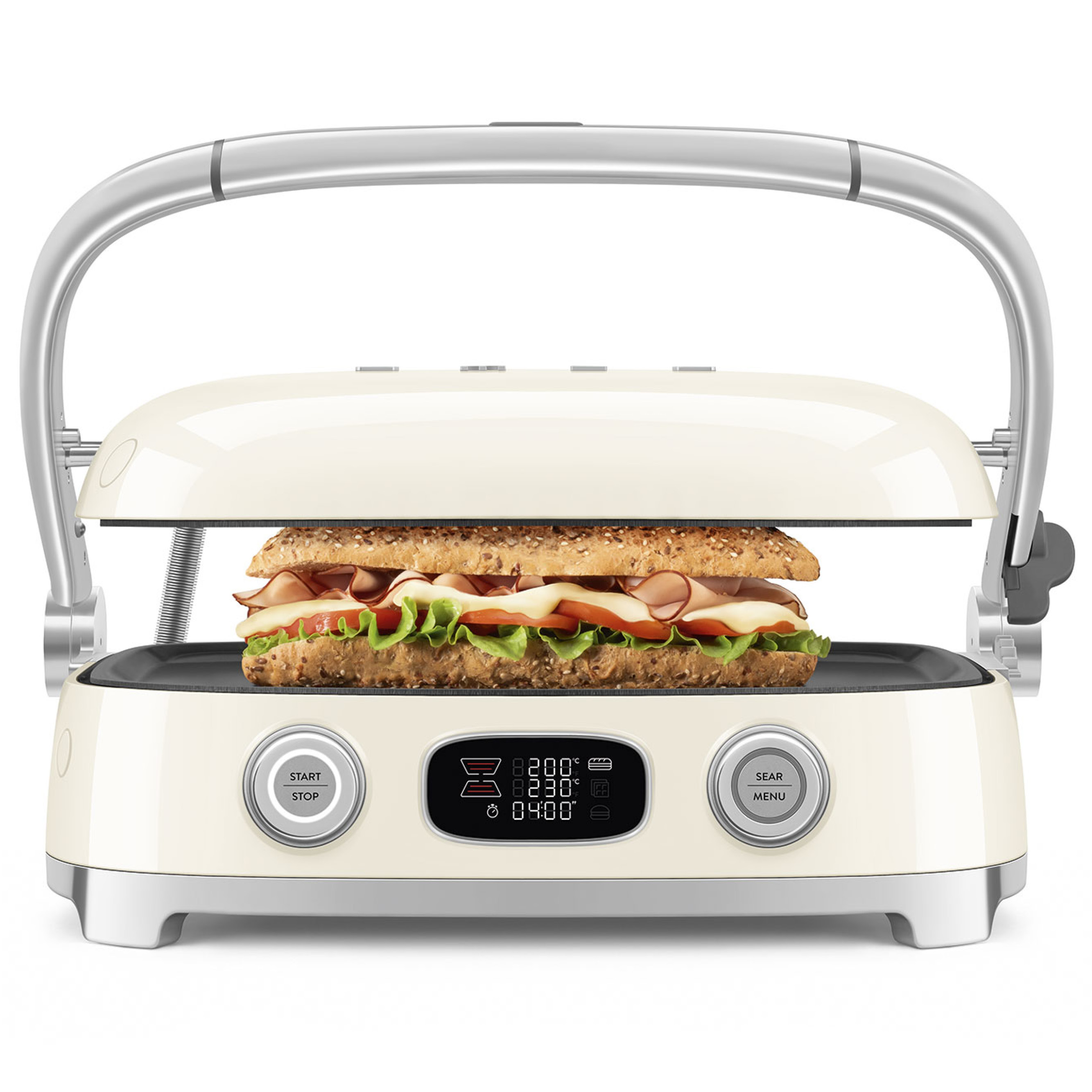 SMEG Multi-Grill creme MGF01CREU