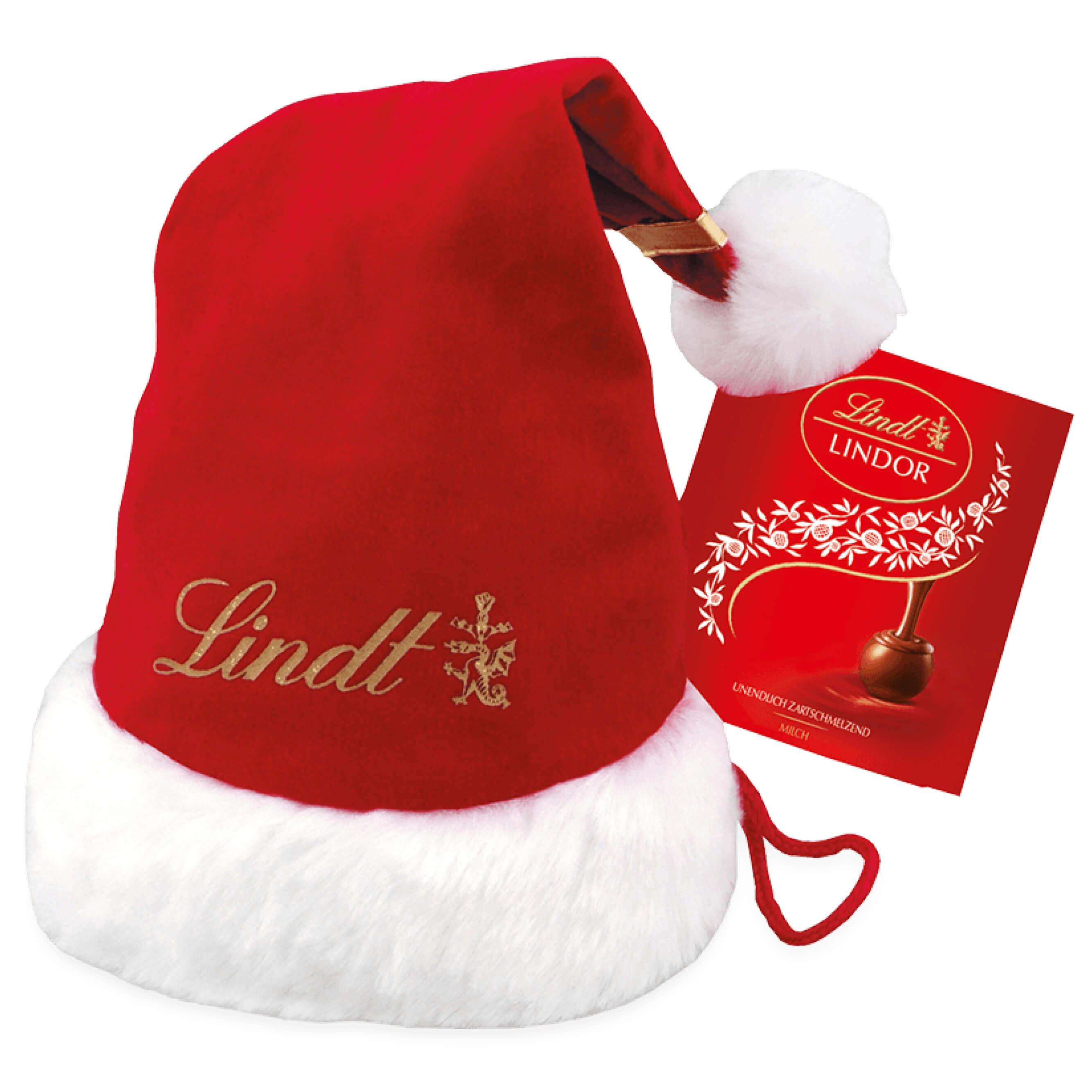 Lindt Lindor Weihnachtsmann Mütze 175g
