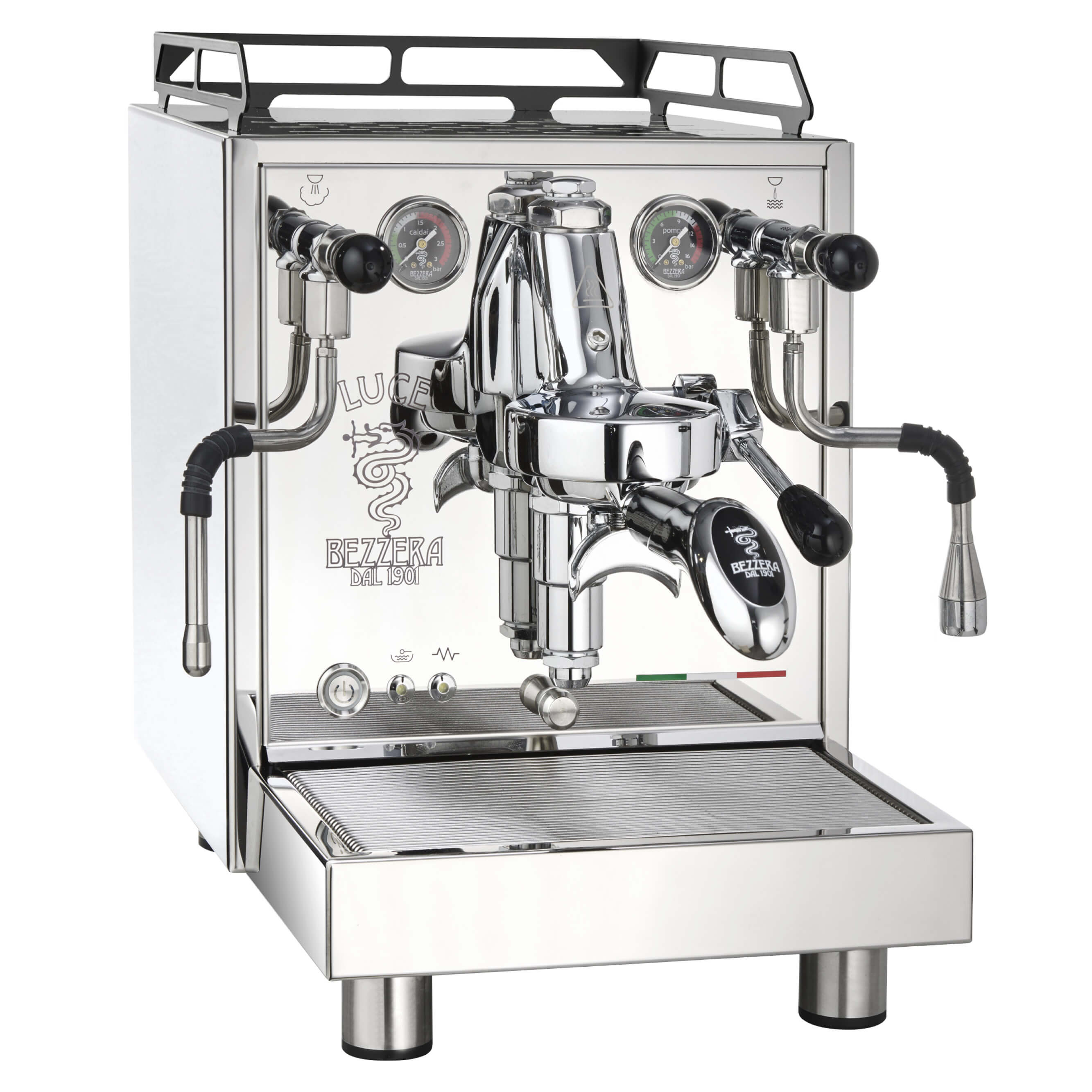 Bezzera Luce S Edelstahl Espressomaschine
