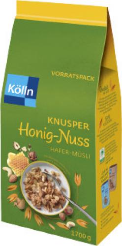 Kölln Knusper Honig-Nuss Hafer-Müsli 1,7kg