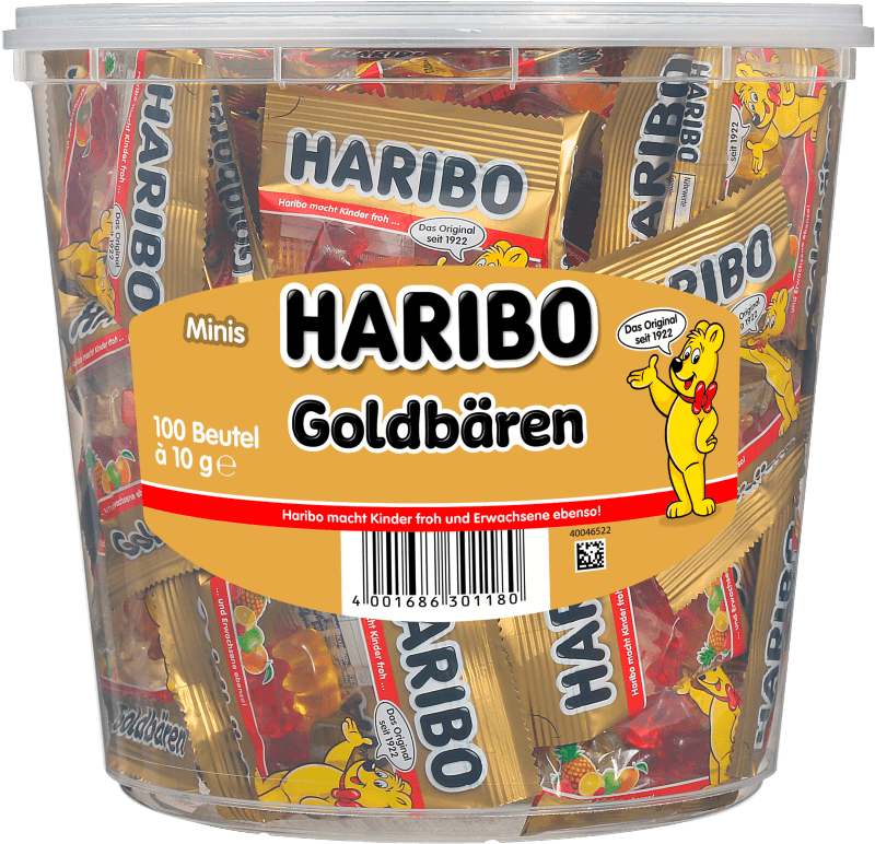 Haribo Goldbären Mini-Beutel 1kg