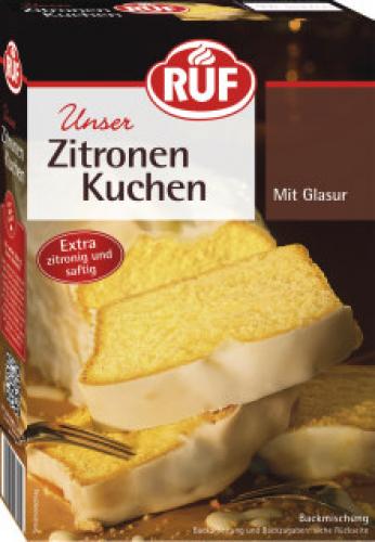 Ruf Unser Zitronenkuchen mit Glasur 500g