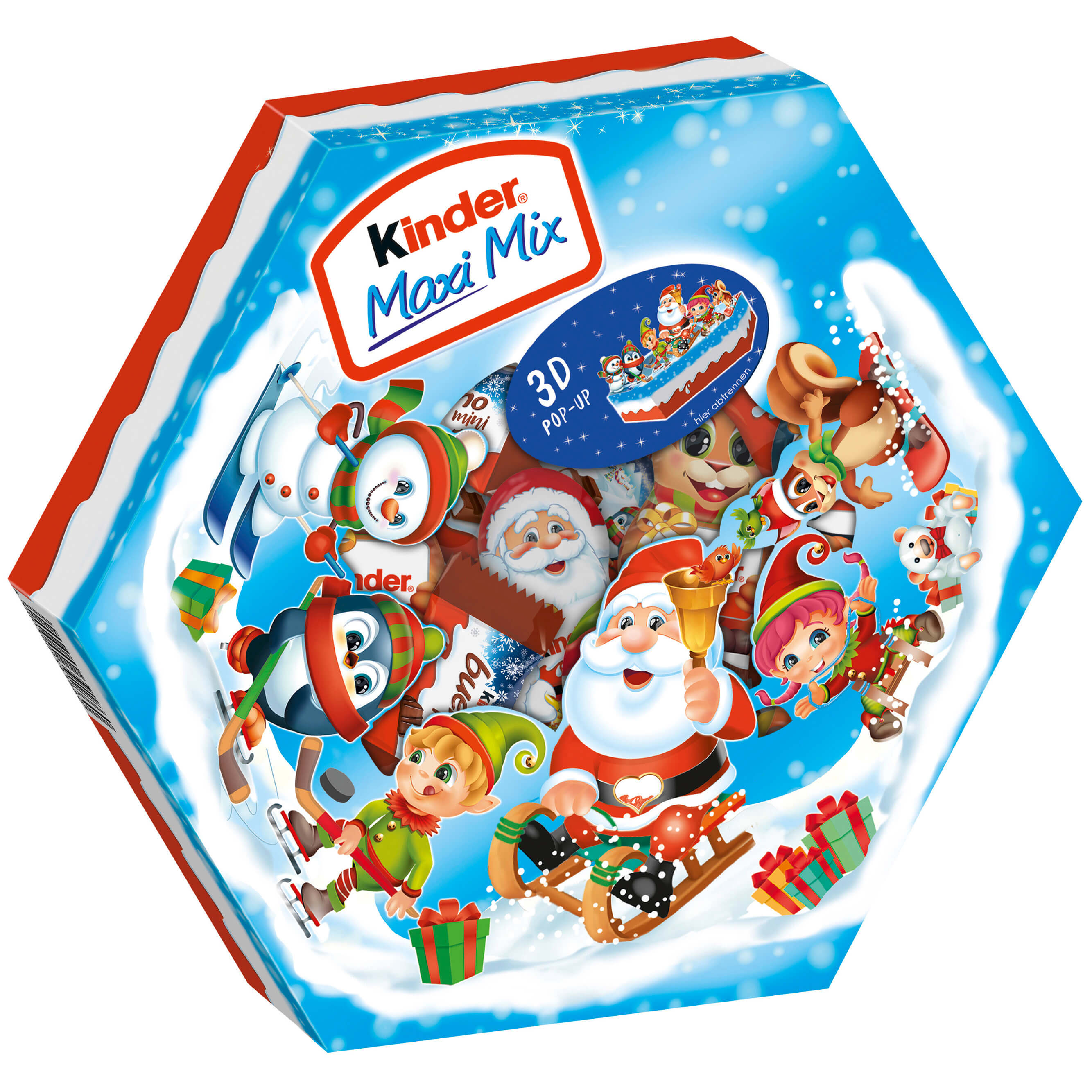 Kinder Mix Weihnachtsteller 143g