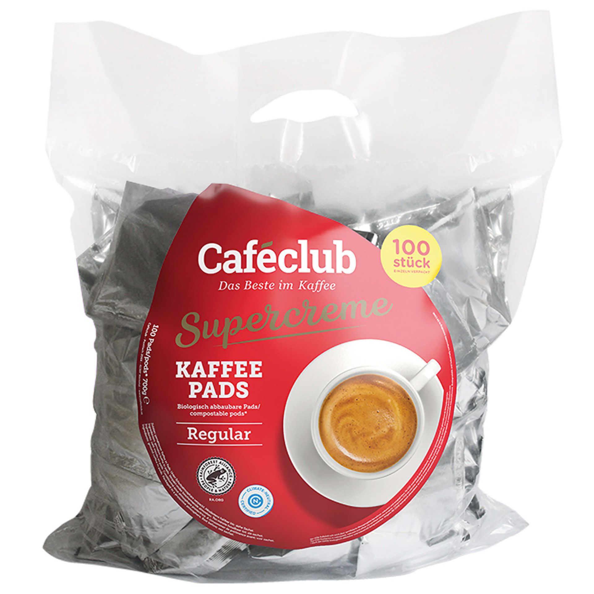 Kaffeepads 100 Stuck